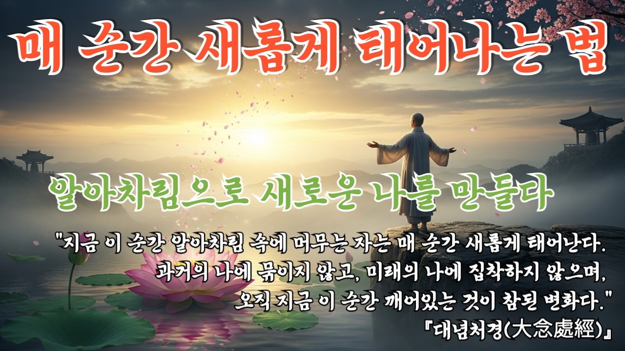 새해가 될 때마다 실패하는 당신에게 | 불교가 전하는 변화의 지혜
