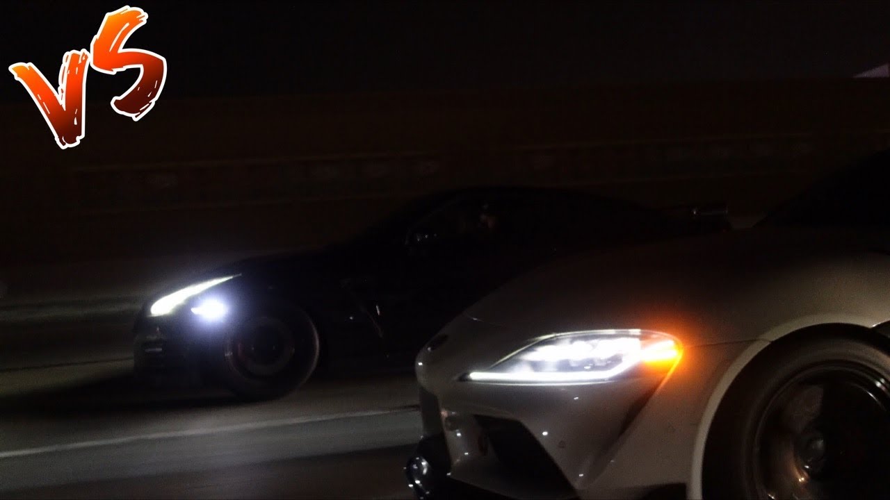 Racing The Fastest Local MK5 supra!