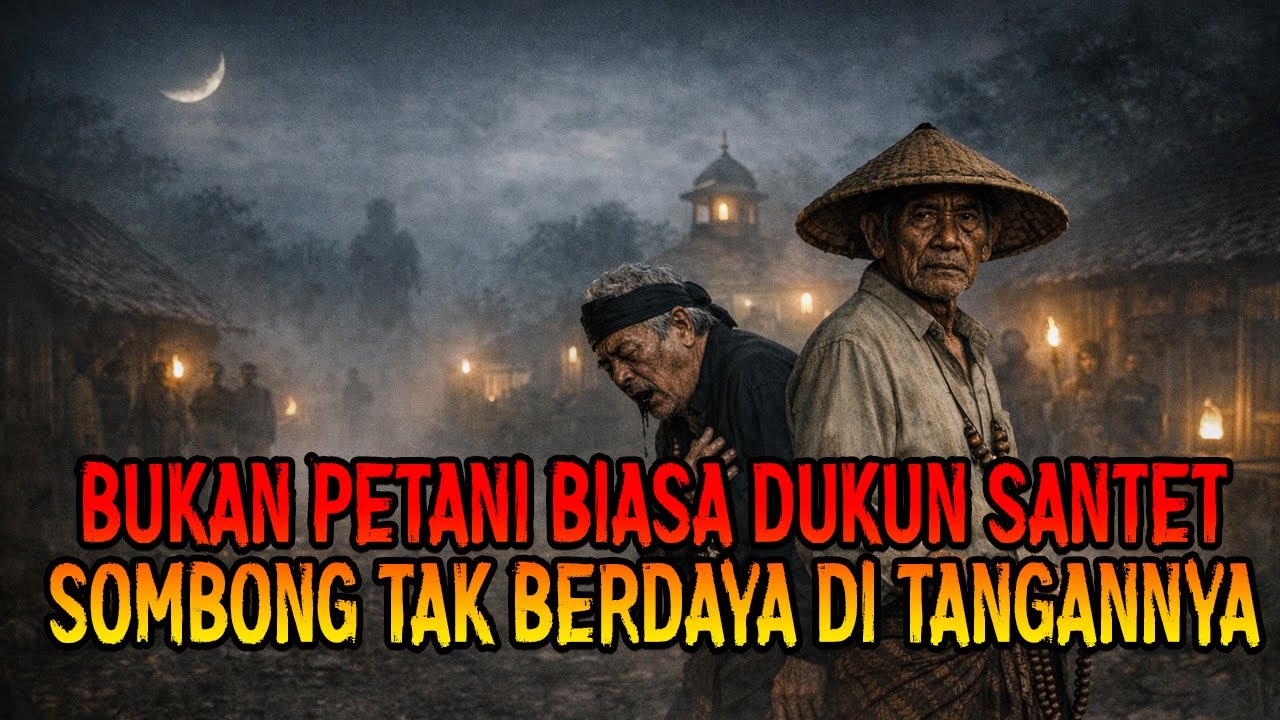 BUKAN PETANI BIASA DUKUN SANTETSOMBONG TAK BERDAYA DI TANGANNYA