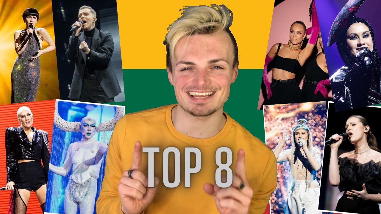 Pabandom i&scaron; naujo // MY TOP 8 // Lithuania 2022