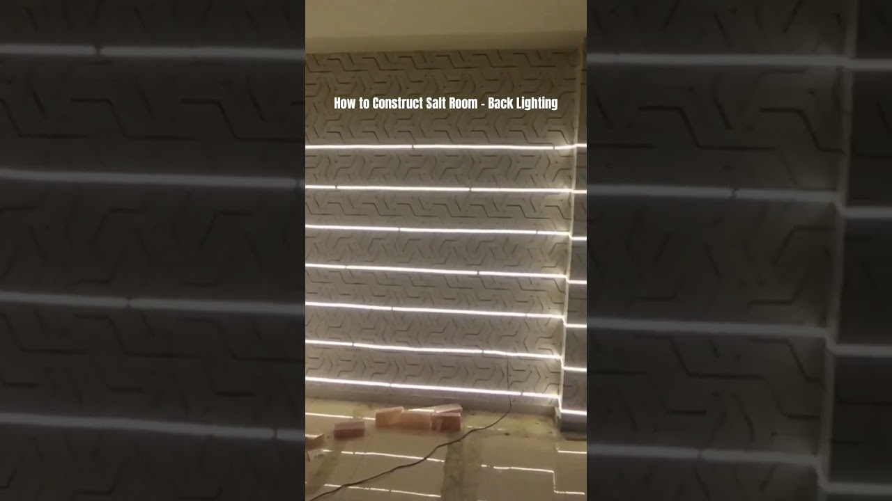 How to Construct Salt Room #back #lighting #lightingdesign #renovation #room #building #construction