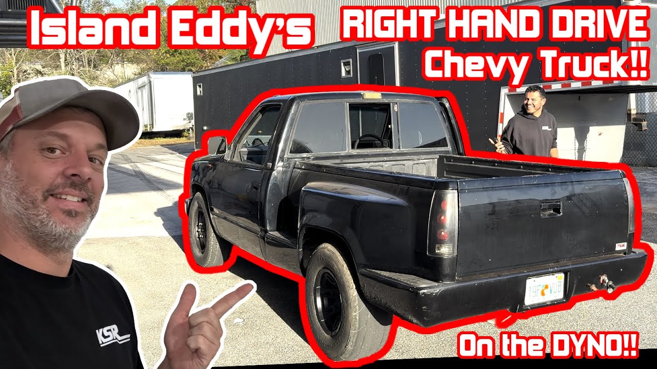 Eddy's Right Hand Drive Chevy 1500 is BACK on the Road!!!