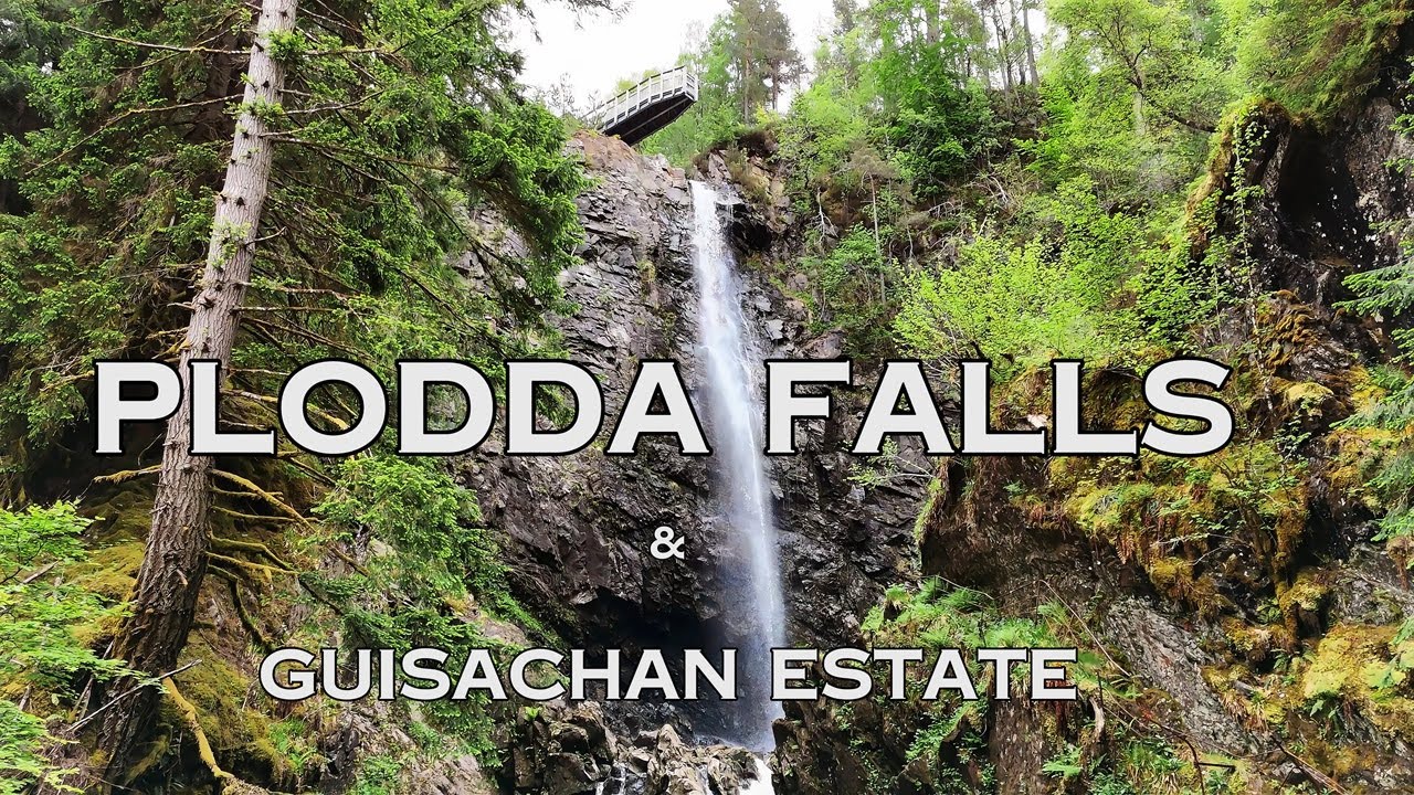 Plodda Falls - One of the best waterfalls in Scotland? & Guisachan Estate - Home of Golden Retriever