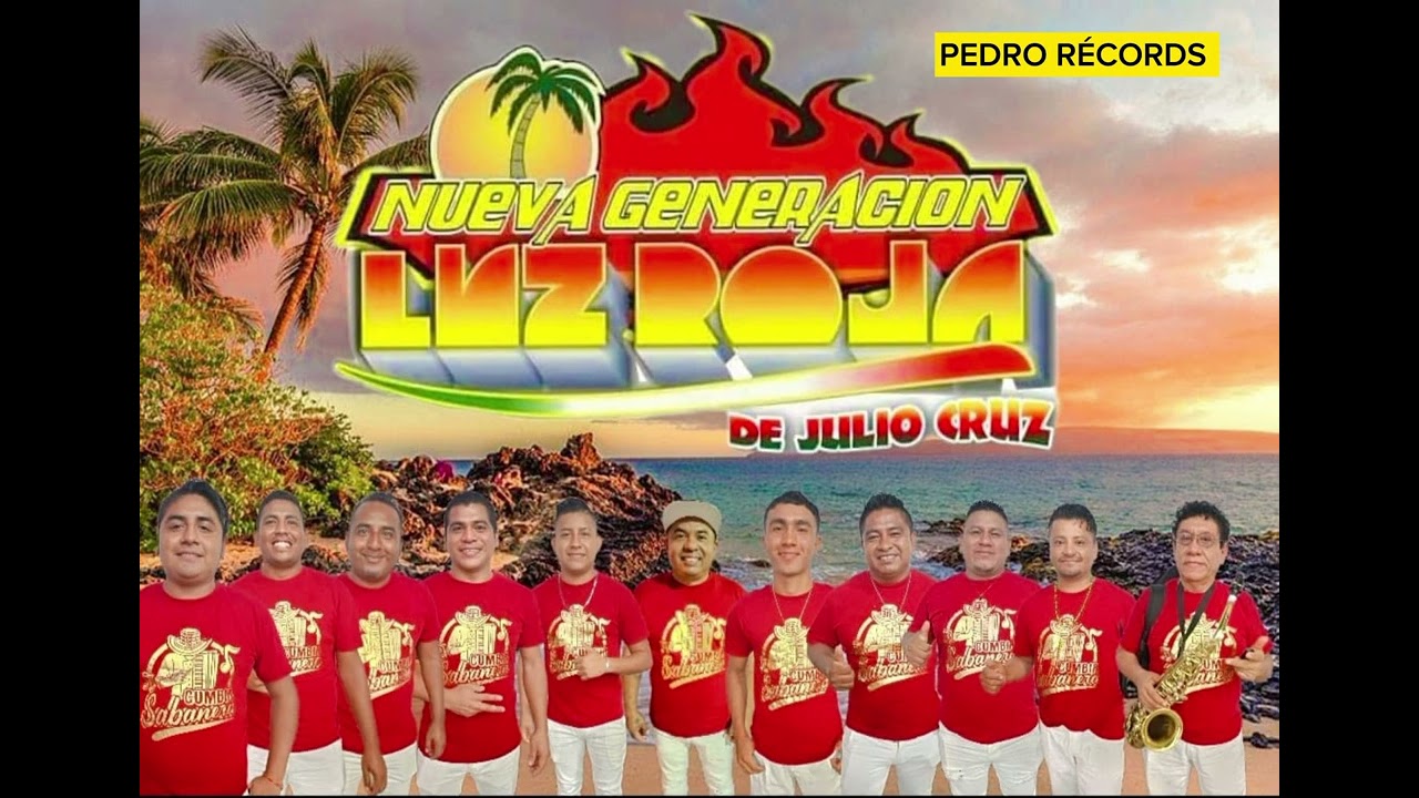 La Nueva Generación Luz Roja De Julio Cruz : Sincero amor / tres punta  el cocacolo  En vivo 2023