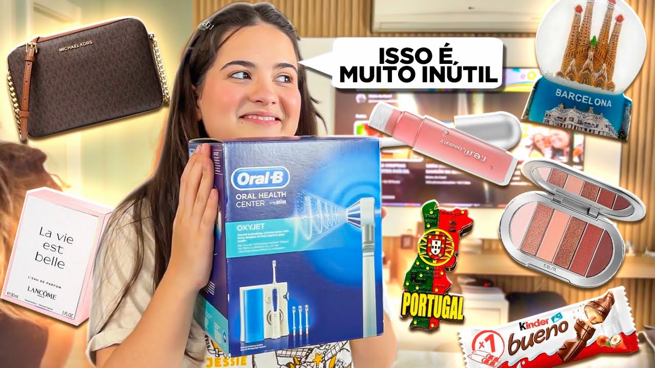 ABRINDO E AVALIANDO TODAS AS NOSSAS COMPRAS DA VIAGEM