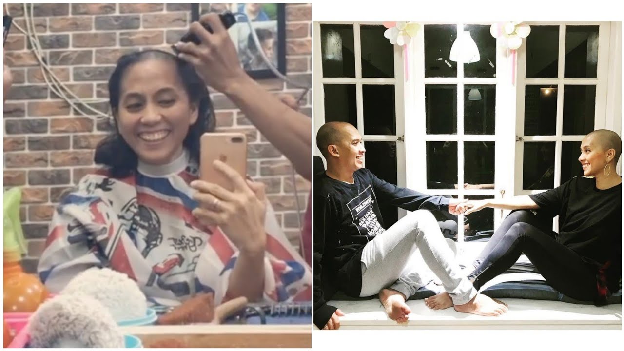 ANIVERSARY KE7 PERNIKAHAN SUAMI ISTRI CUKUR (BOTAKIN) RAMBUT