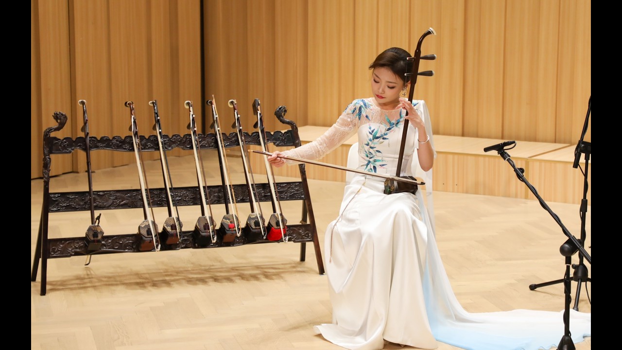 Erhu Roaming: City Sounds & Ancient Melodies Unfold #erhu #streetmusic #chinesemusic#汪优君二胡