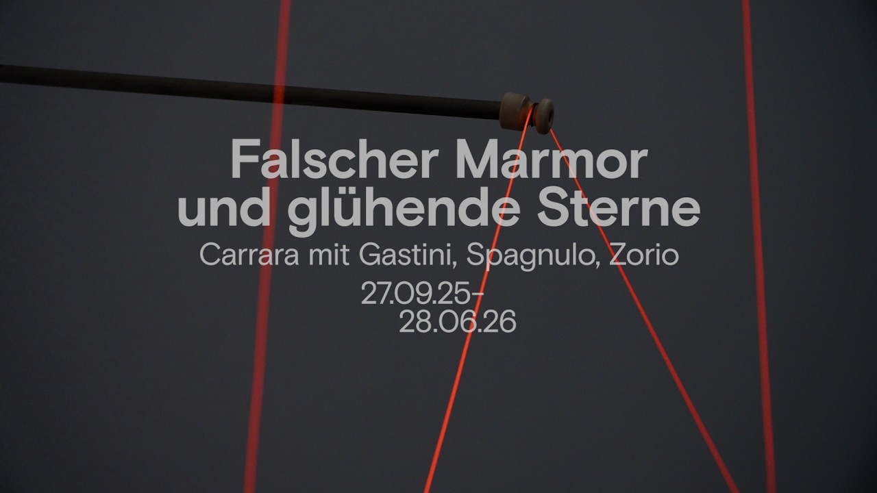Falscher Marmor und glühende Sterne. Carrara mit Gastini, Spagnulo, Zorio (Trailer)