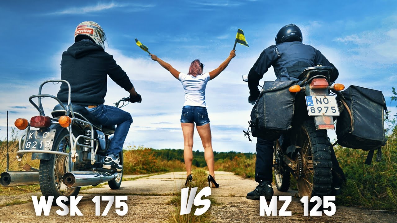 Drag Race WSK 175 vs MZ 125 (eng. video)