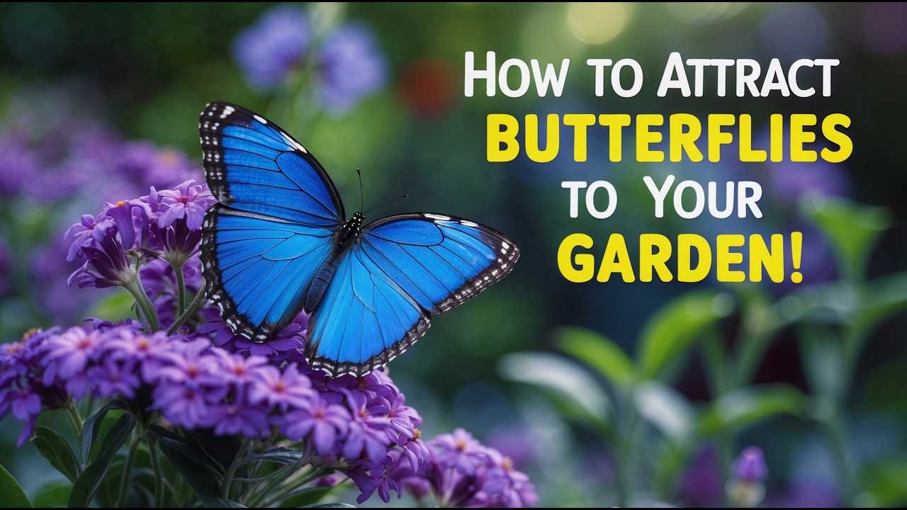How to Attract Butterflies to Your Garden &ndash; Easy Tips!