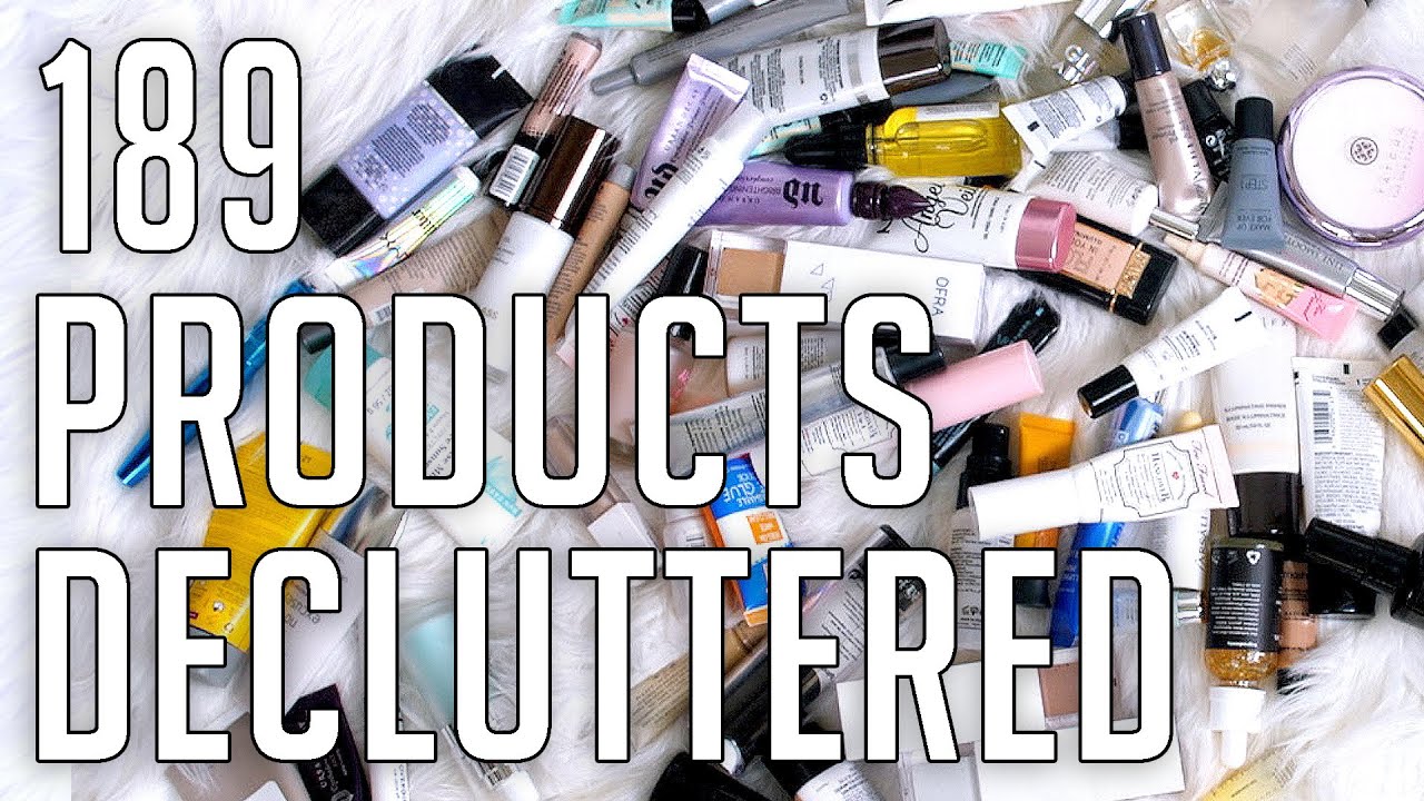 Decluttering My ENTIRE Foundation, Concealer, Powder, & Primer Collection!