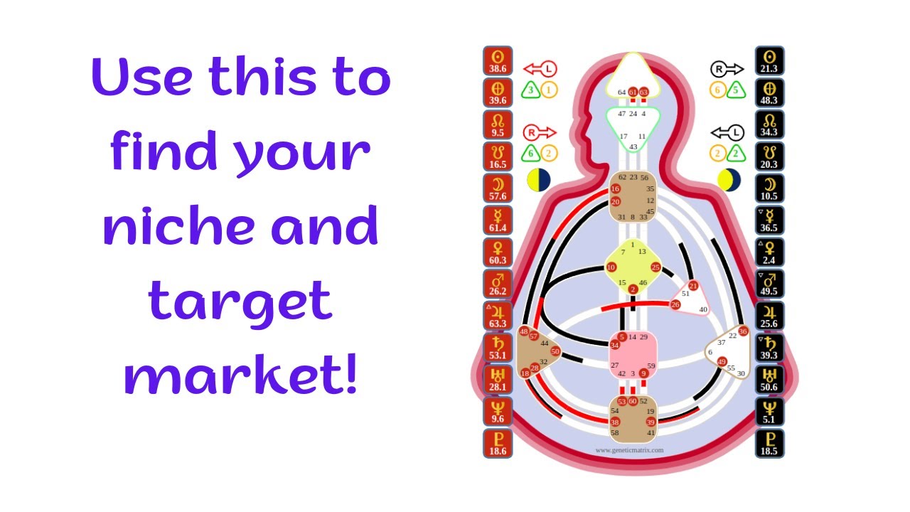 Using Human Design to Determine Your Niche and Target Market