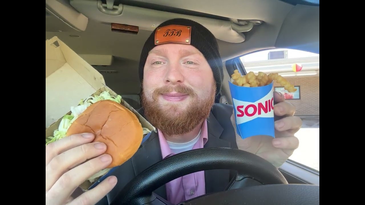 Eat w me 🍴 trying sonic 6 dollar smash burger 🍔 