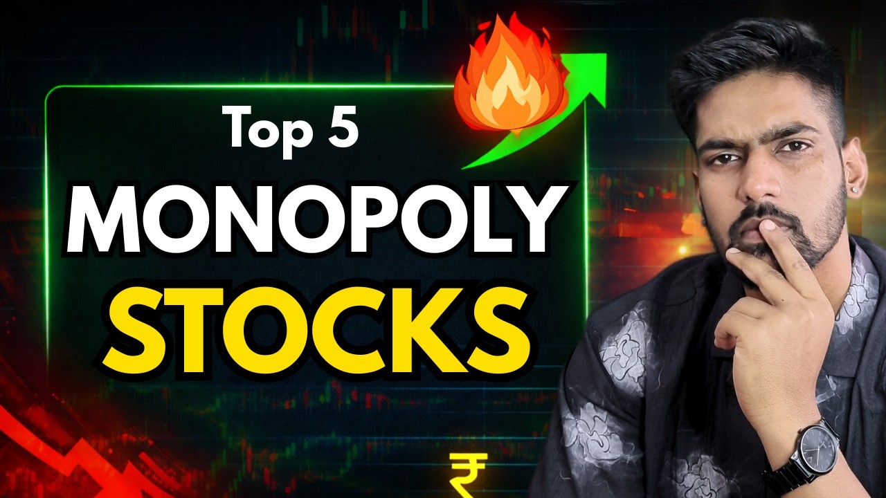 5 Monopoly Stocks at Discount 📉
