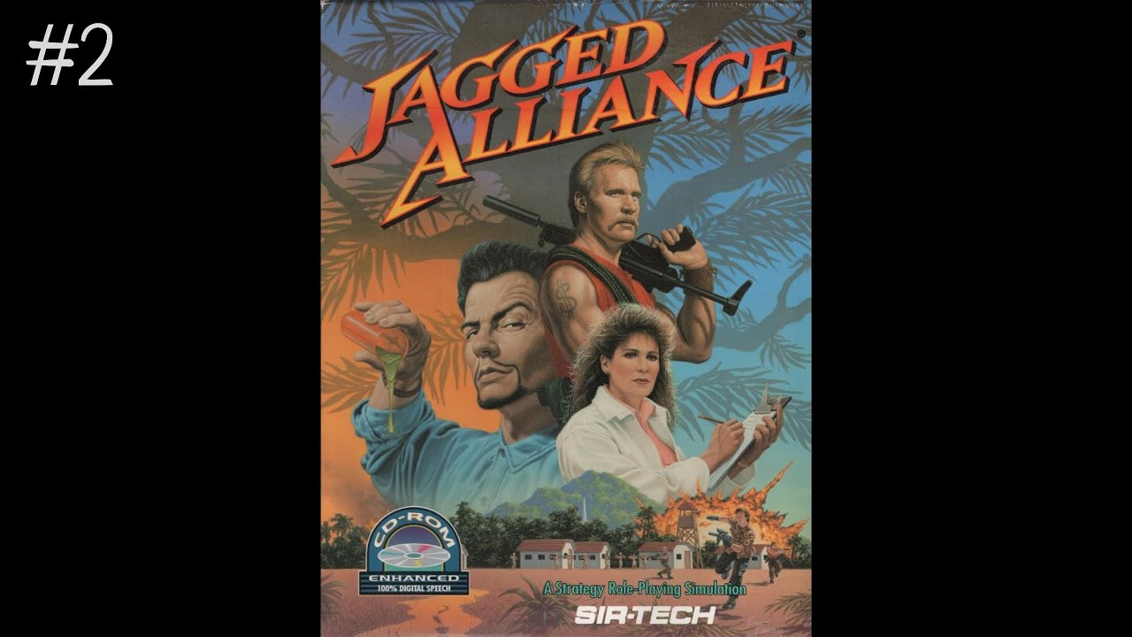 (#2) Jagged Alliance 1994. Канал ретро игр (retro games)