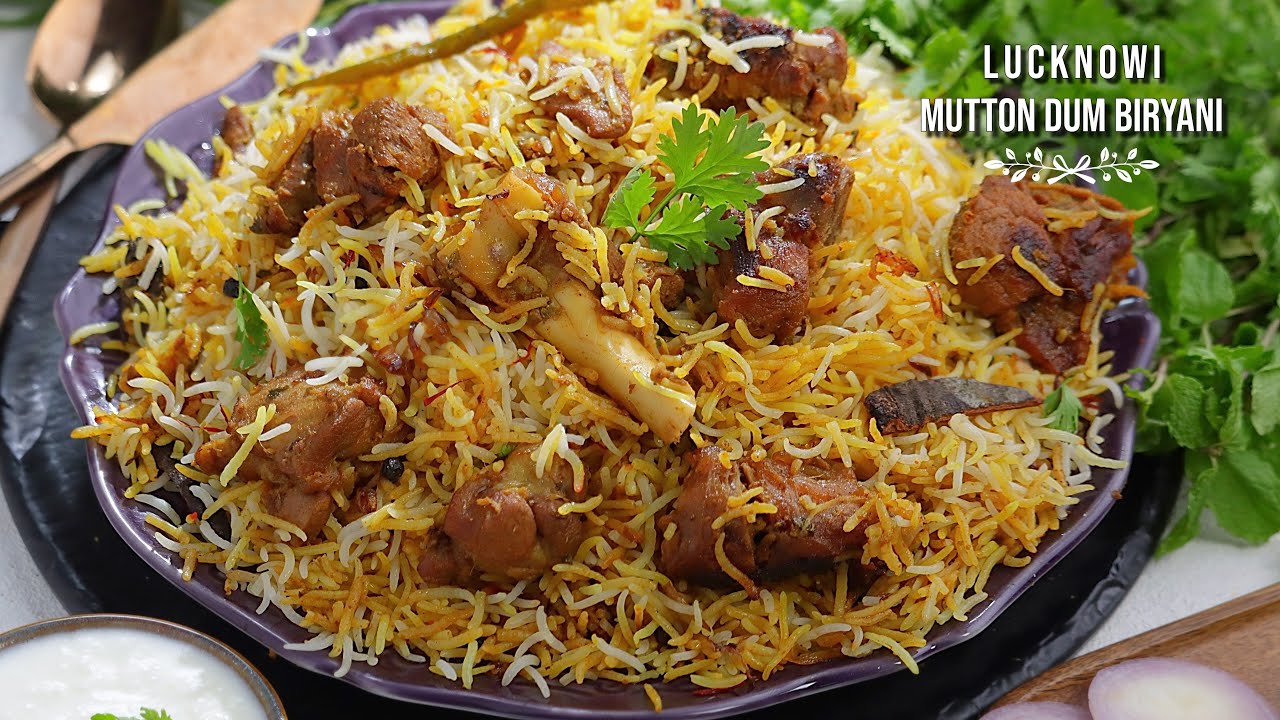 Eid Special Mutton Dum Biryani | కచ్చితమైన కొలతలతో లక్నో స్టైల్ మటన్ ధం బిర్యాని @VismaiFood