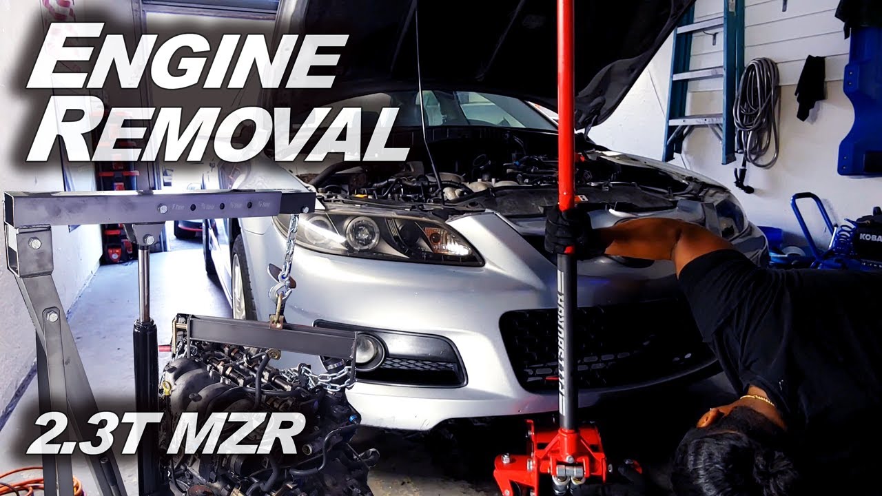 Mazdaspeed 6 Engine Removal | 2.3 MZR AWD Turbo