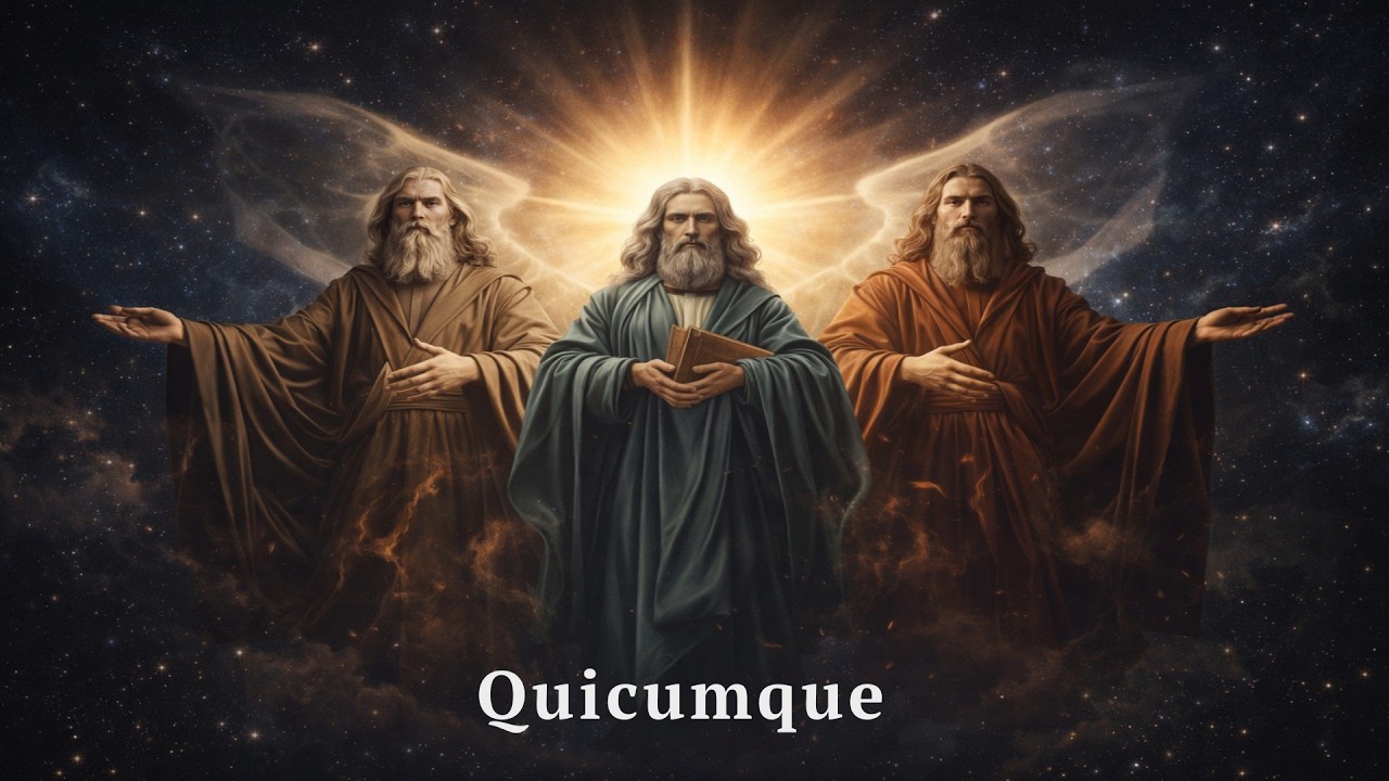 Quicumque (Athanasian Creed) | Gregorian Chant for Meditation on the Holy Trinity
