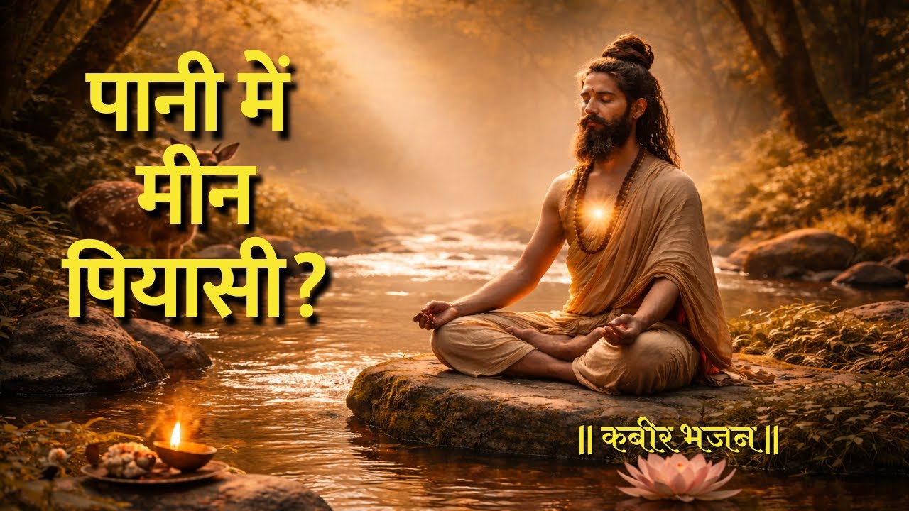 🌿 कबीर भजन | पानी में मीन पियासी? | मृग कस्तूरी ढूंढे बन माहि | Kabir Bhajan | Kabir Vani |