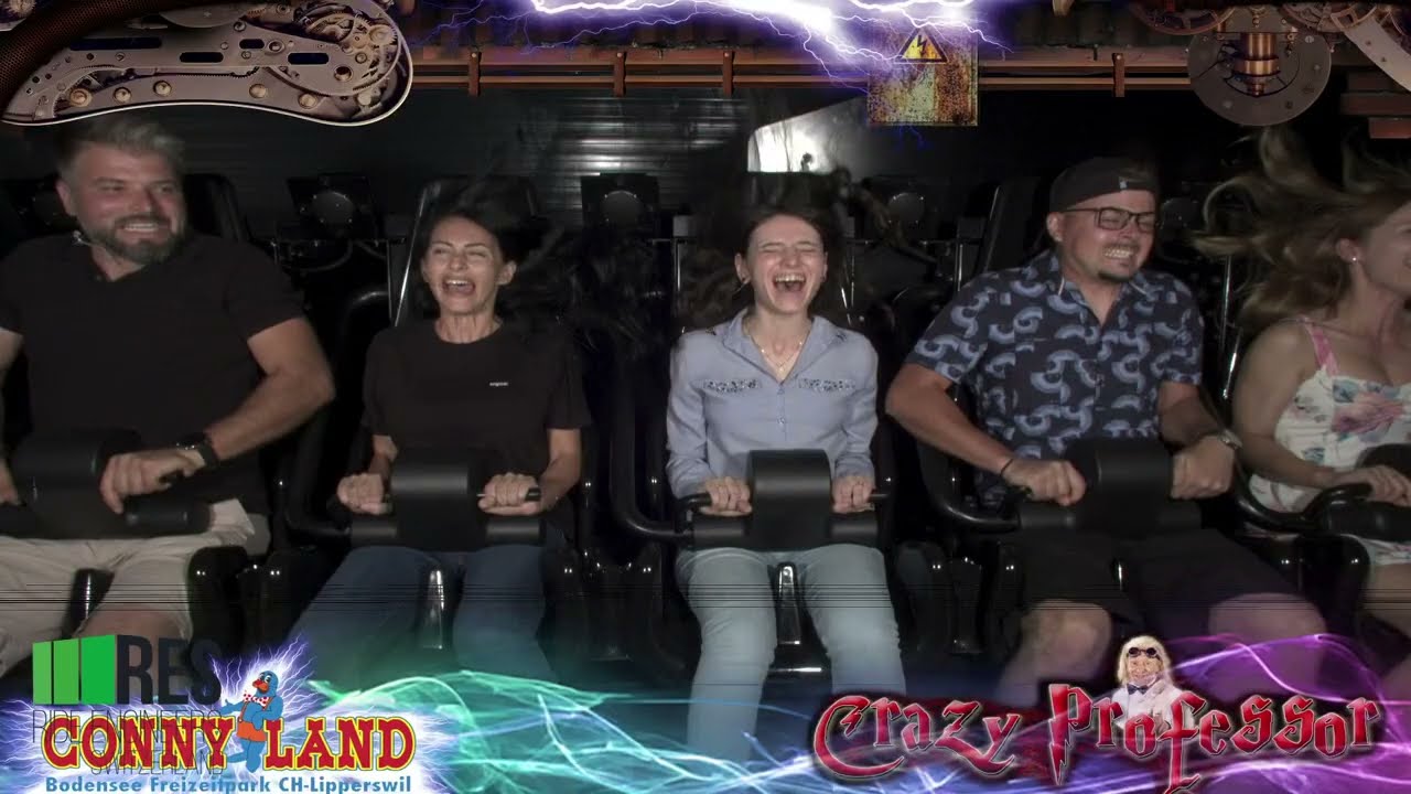 Vertical Dark Ride - RES RIDES - Crazy Professor - Conny-Land