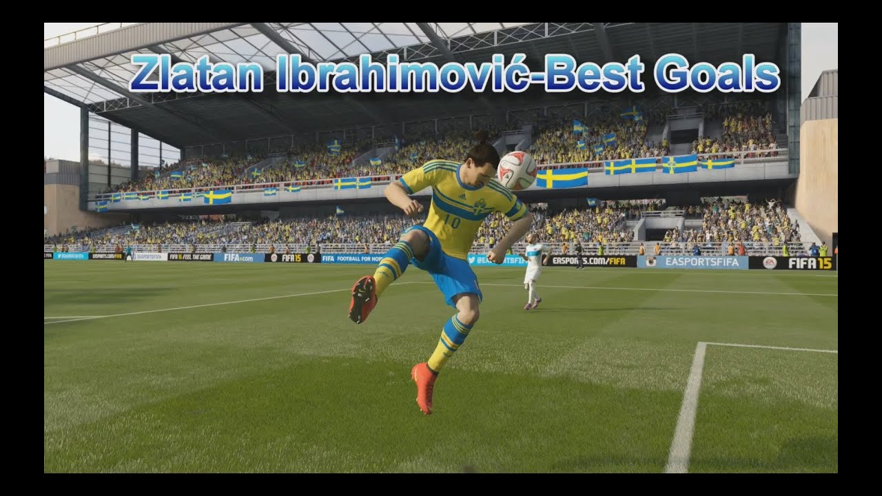 FIFA 15-Zlatan Ibrahimovic-Best Goals (PS4)