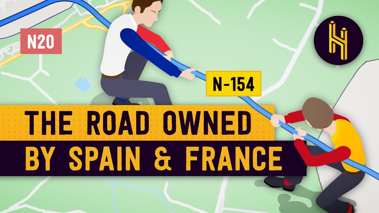 The Road Owned Simultaneously by Spain and France