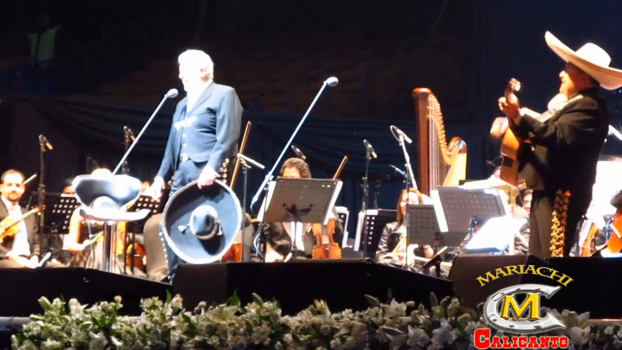 PLACIDO DOMINGO CON EL MARIACHI CALICANTO DE CHILE - EL REY
