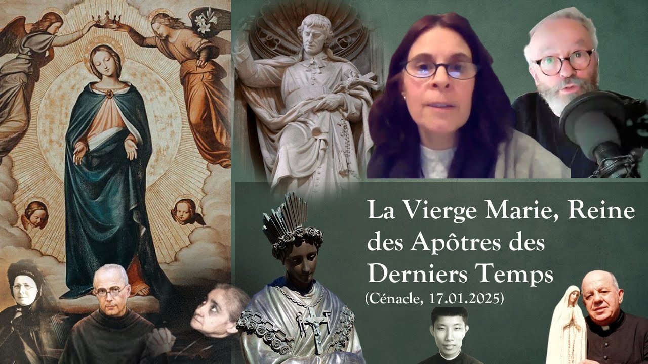 Chantal et Ramon - La Vierge Marie, Reine des Apôtres des Derniers Temps - Cénacle 17.01.25