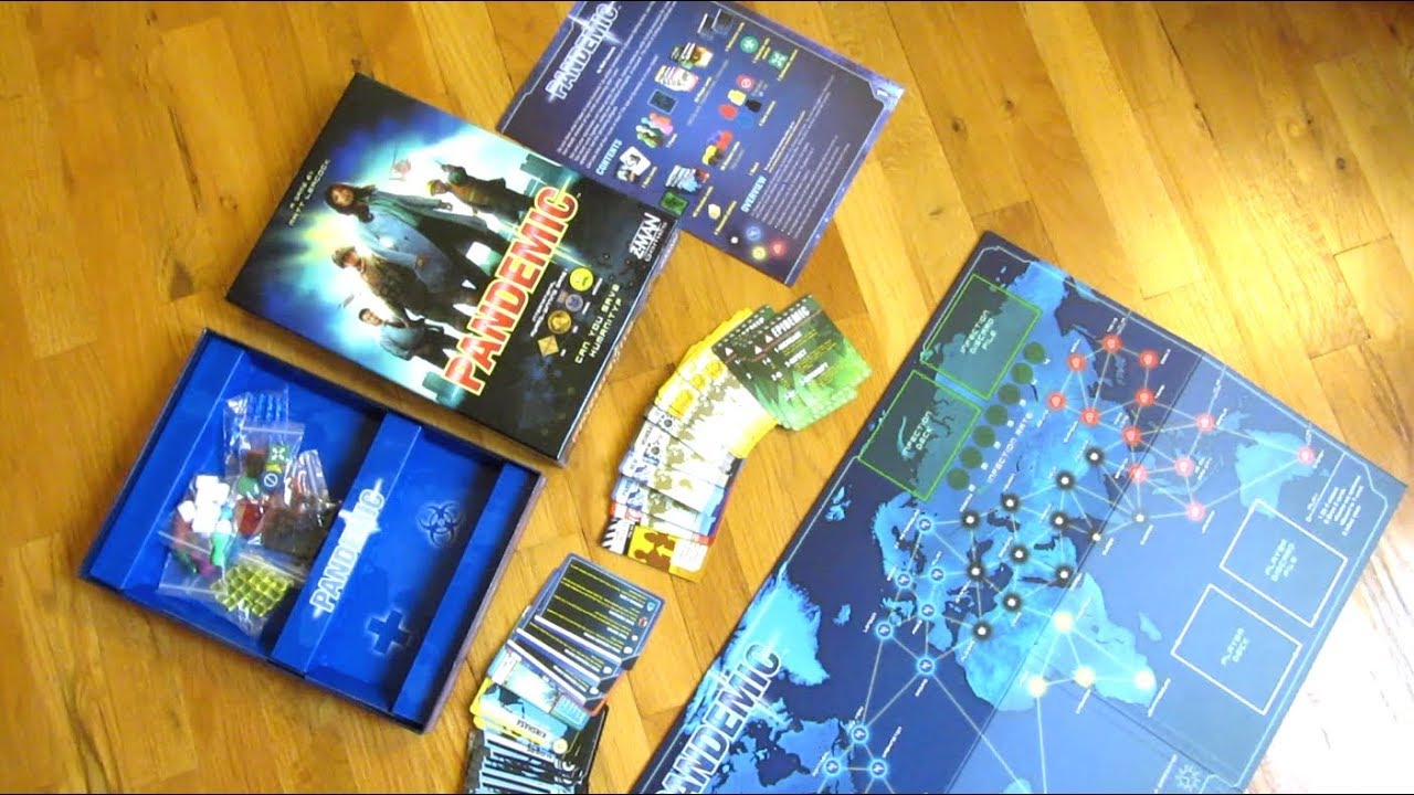 Pandemic Board Game Unboxing