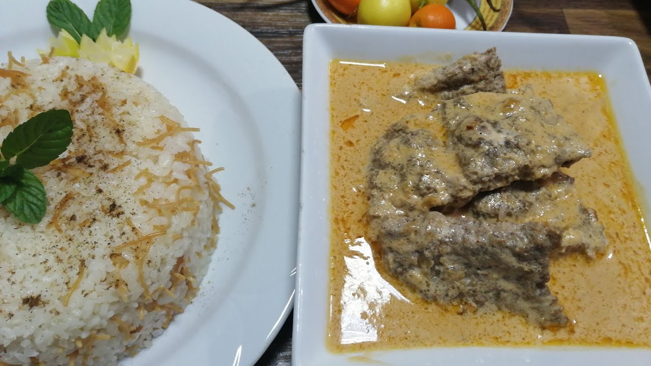 عملت اكلة جارتي ماتوقعتا بهالطيابة اللحمة بالصينية (بالطحينة)عطريقة أيا محافظة عملت ياحزركن 😁