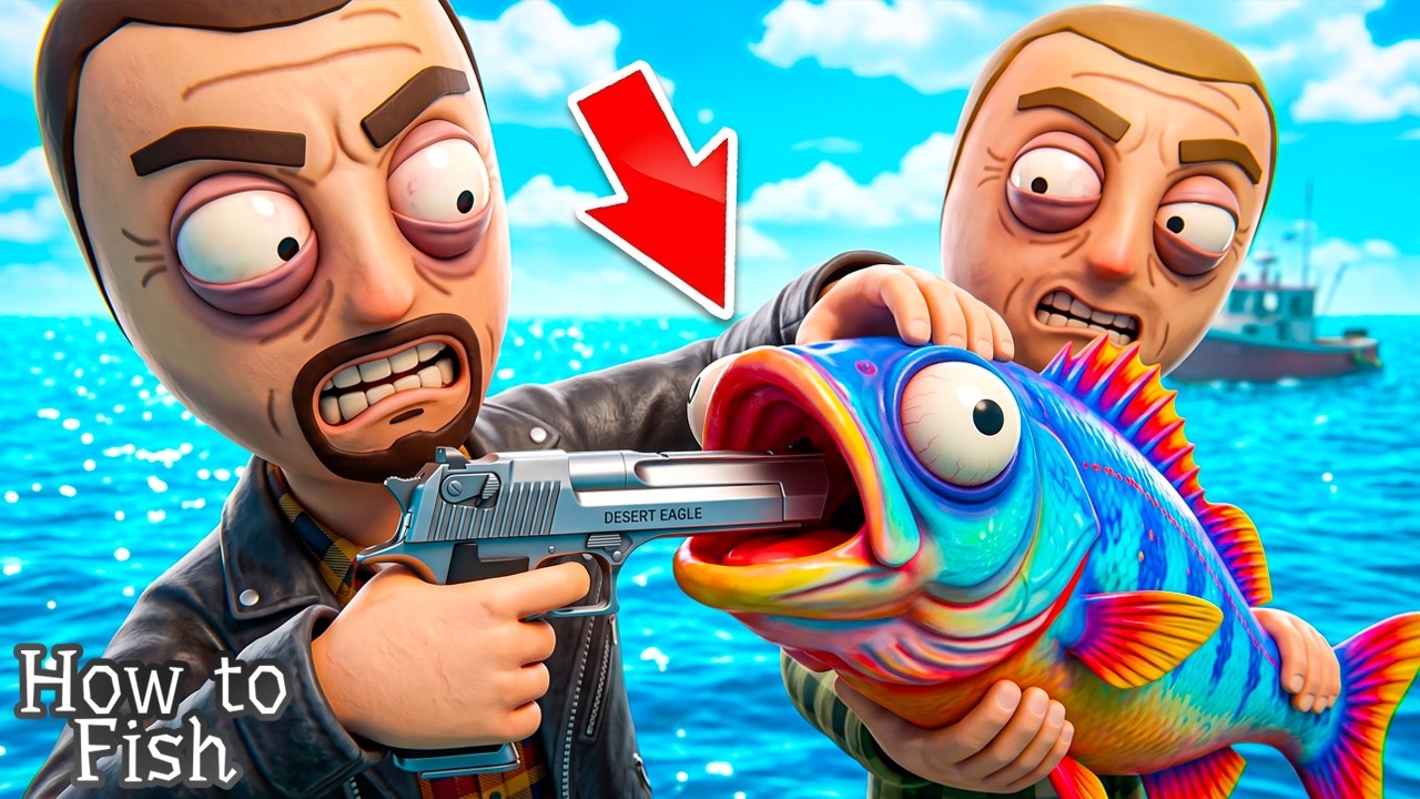 100 СПОСОБОВ ПОЙМАТЬ РЫБУ! ЭТО САМАЯ СМЕШНАЯ РЫБАЛКА В МИРЕ! (HOW TO FISH)