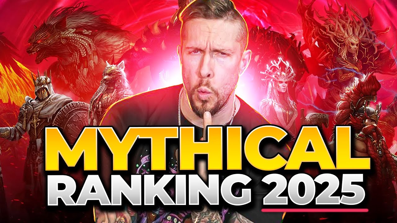 ULTIMATE MYTHICAL RANKING -- ALL 25 RANKED & DEBATED!