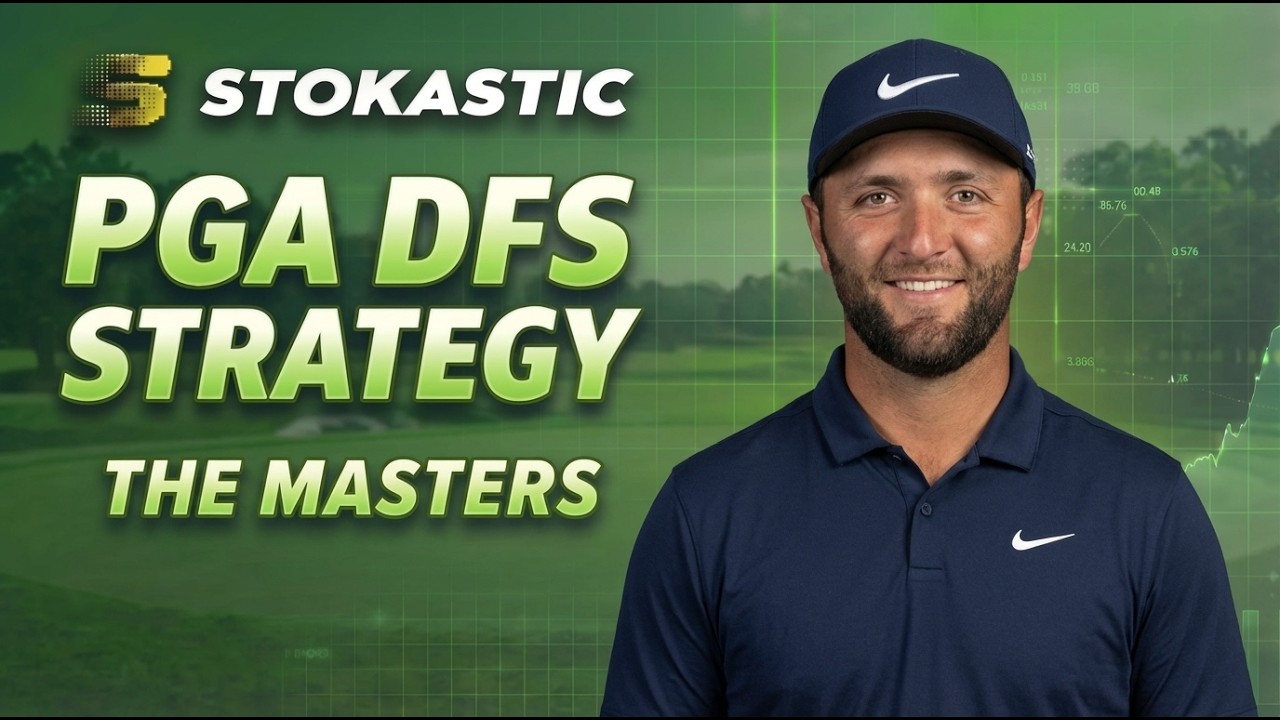 The Masters 2026 PGA DFS Picks & Strategy | Best DraftKings Golf Lineups