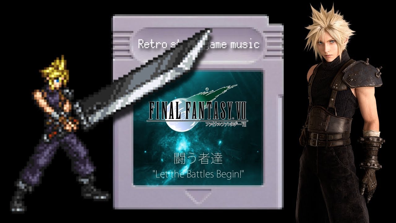 【全パート8bit音源で】FF7 戦う者たち / Let the Battles Begin!【ファミコン GB】