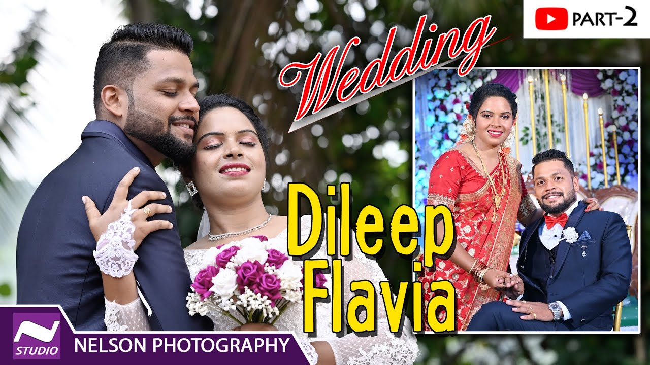Part-2 DILEEP-FLAVIA,Catholic Wedding Reception Ceremony by 