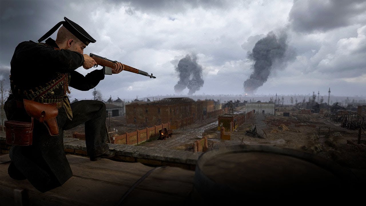 Hell Let Loose - The SNIPER SVT-40 defense of Yellow House