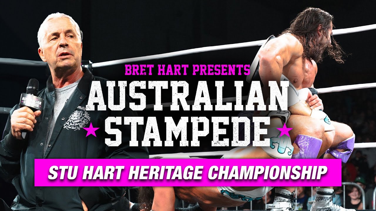 Bret Hart's Return to Australia: Stu Hart Heritage Title | Chris Masters vs. Mike Rallis