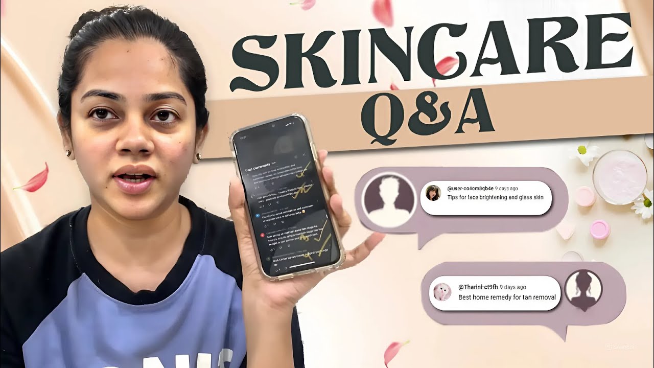 Skincare Q&A | After a Long Time😍| Anithasampath Vlogs