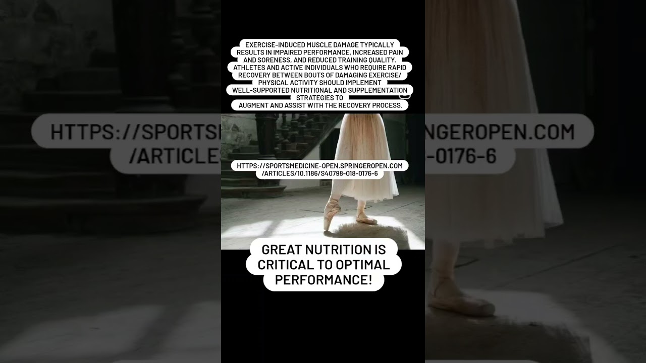 Nutrition is key! 