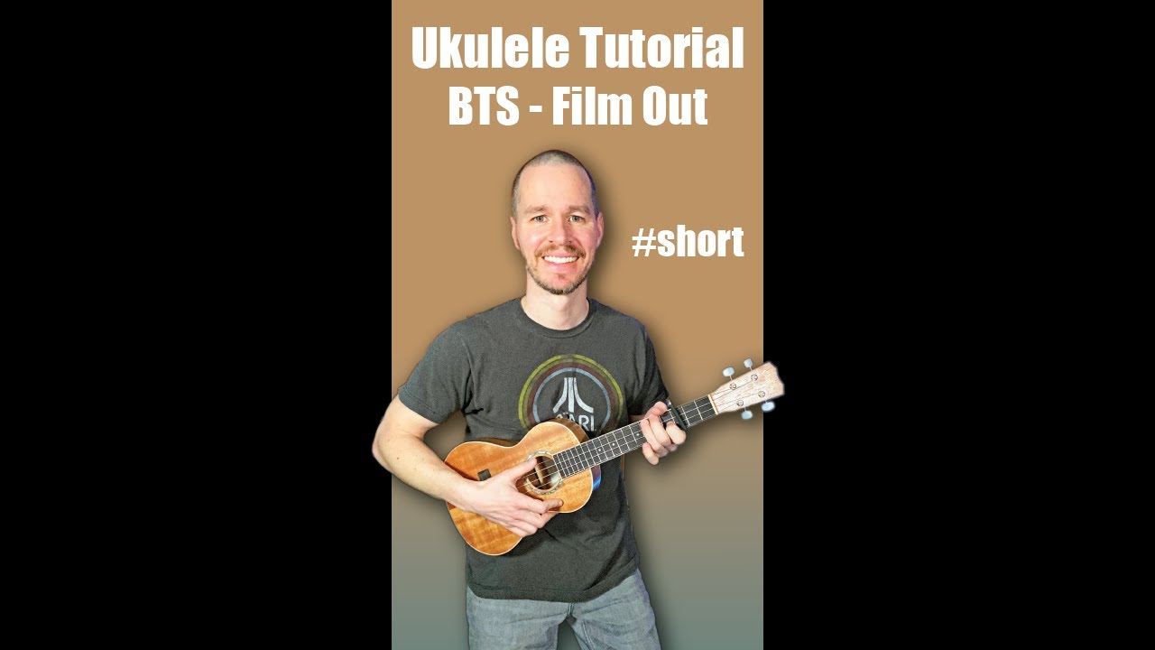 Ukulele Tutorial - BTS Film Out #short #bts #filmout