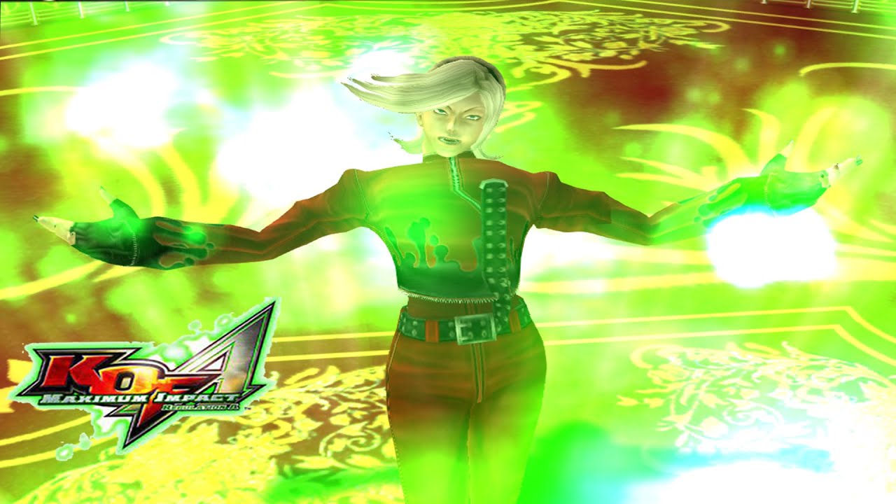 KOF: MAXIMUM IMPACT REGULATION A Ash Crimson Move Set