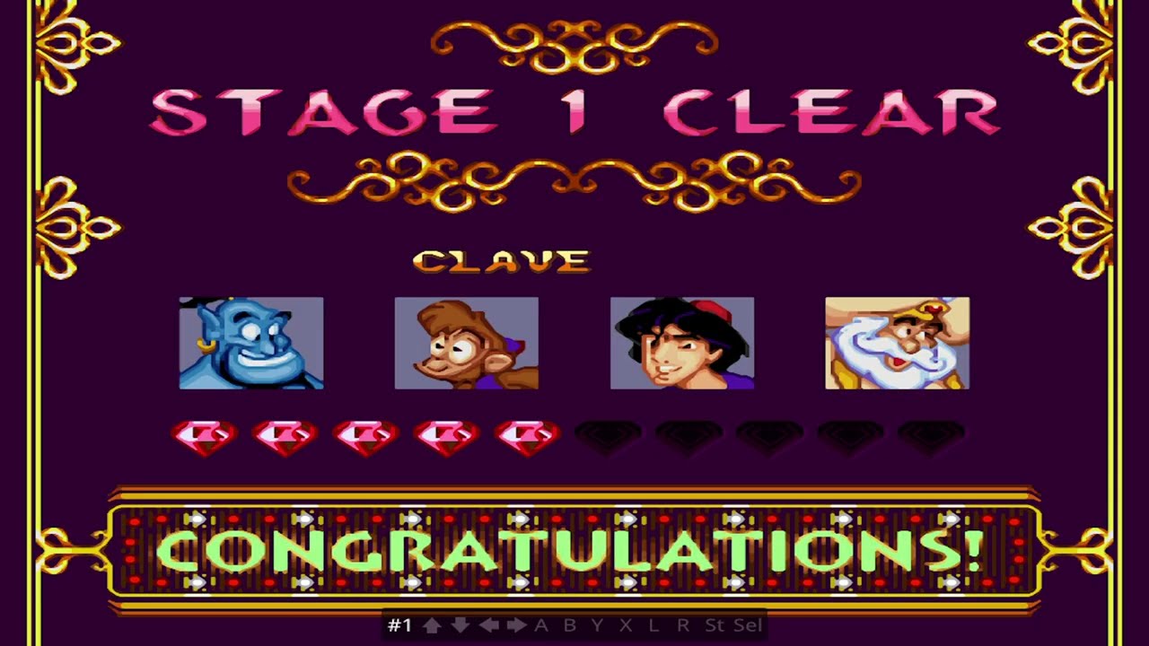 ALADINO SNES EN ESPAÑOL HISTORIA COMPLETA