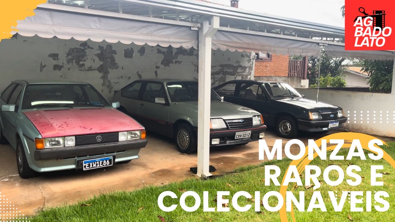 OPEL ASCONA VW SCIROCCO E UMA COLEÇÃO DE MONZAS RAROS
