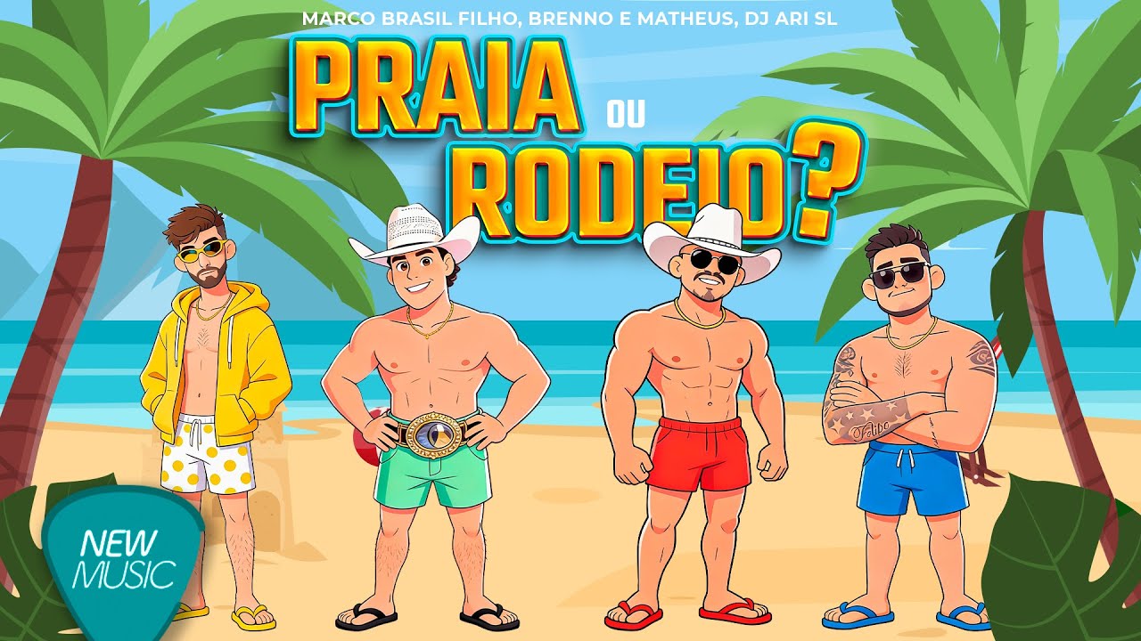 Marco Brasil Filho - Praia Ou Rodeio? (Vídeo Oficial)