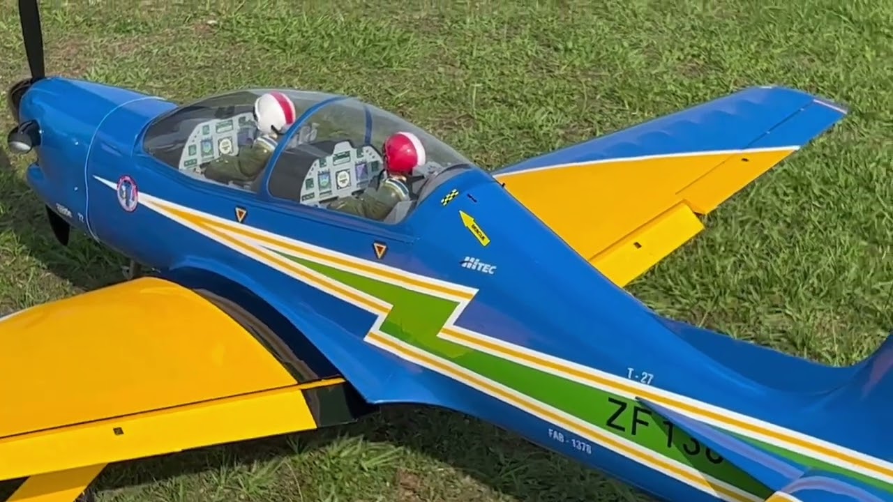 MIchael Wargo Instruction:  MAIDEN FLIGHT  The 60cc Tucano by Phoenix Models  Process explained