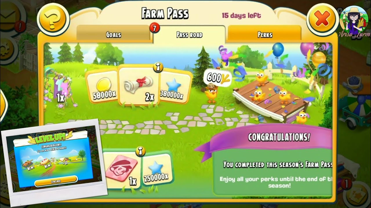 Complete Farm pass season 8 & Level up 96 🎉🎉 | Part 01