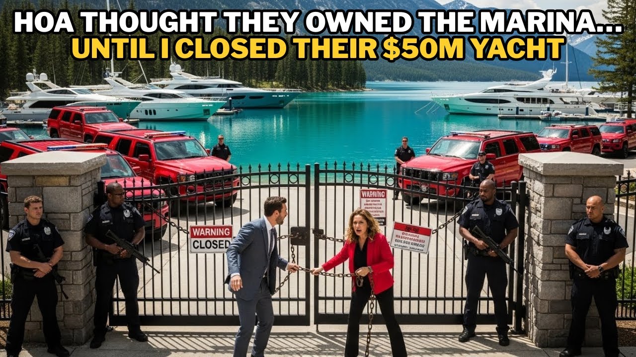 HOA Tried to Ban My Boat… So I Revoked Their Easement and Locked Down the Marina