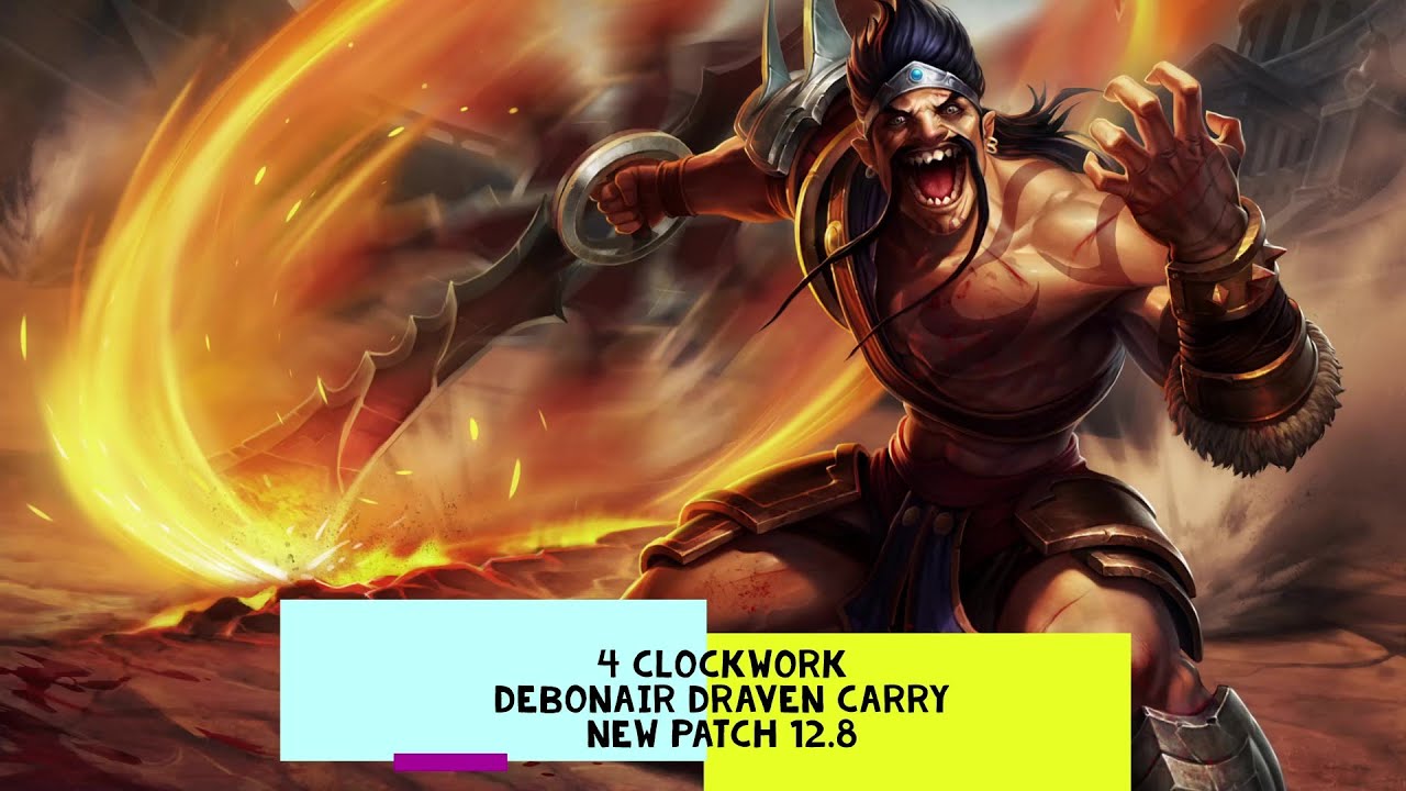 4 Clockwork Dobonair Draven Carry |TFT 6.5 comps | Full gameplay |聯盟戰棋 | Patch 12.7