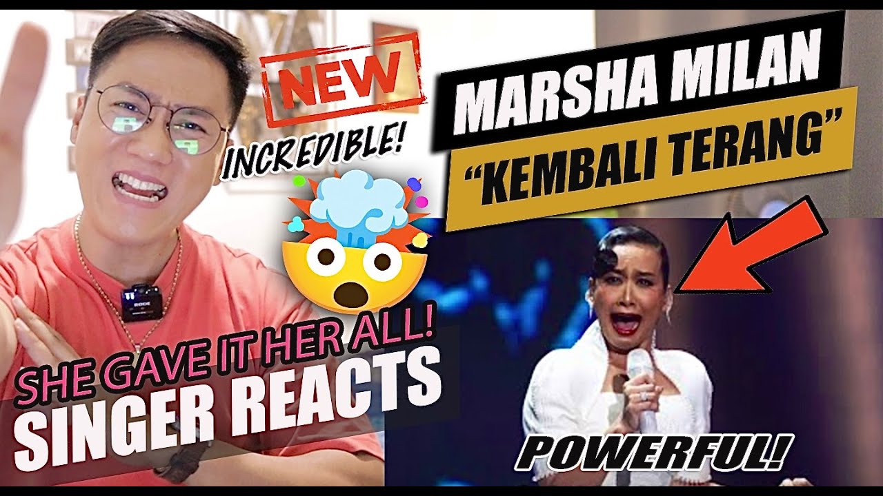Marsha Milan - Kembali Terang [AJL 37] | SINGER REACTION