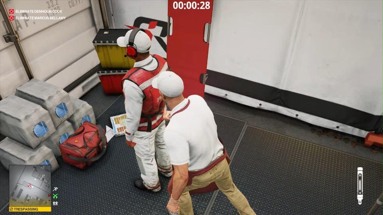 HITMAN WoA - →← - 0:56(White-Half's Contract)